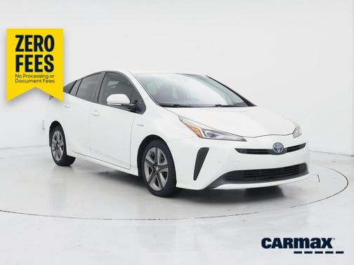 White 2019 Toyota Prius Limited
