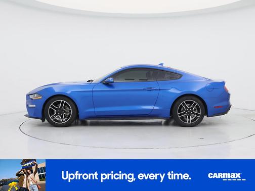 Blue 2021 Ford Mustang Ecoboost