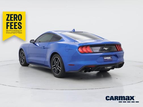 Blue 2021 Ford Mustang Ecoboost