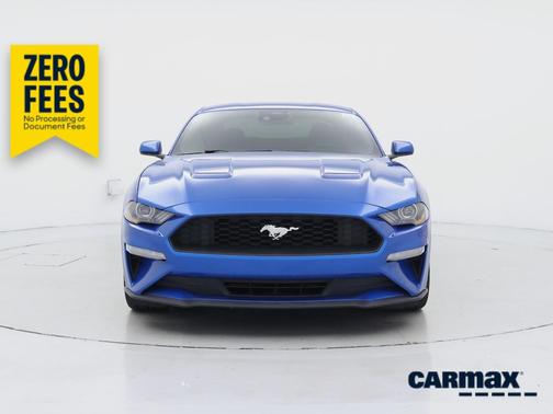 Blue 2021 Ford Mustang Ecoboost