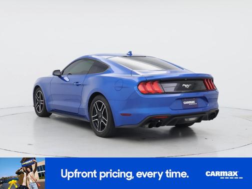 Blue 2021 Ford Mustang Ecoboost