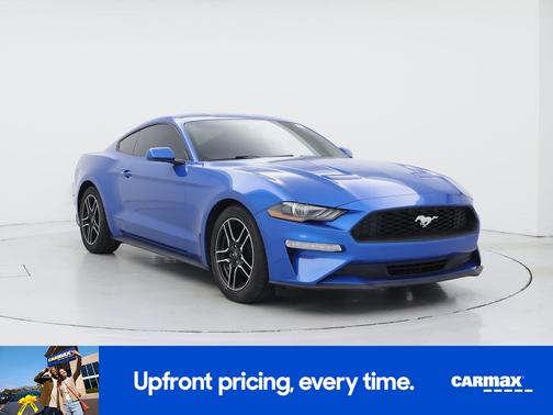 Blue 2021 Ford Mustang Ecoboost