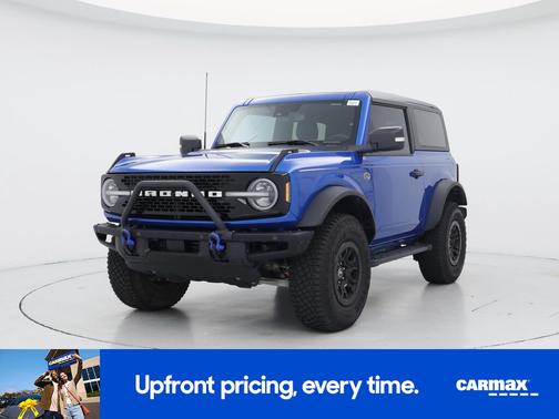 Blue 2023 Ford Bronco Wildtrak