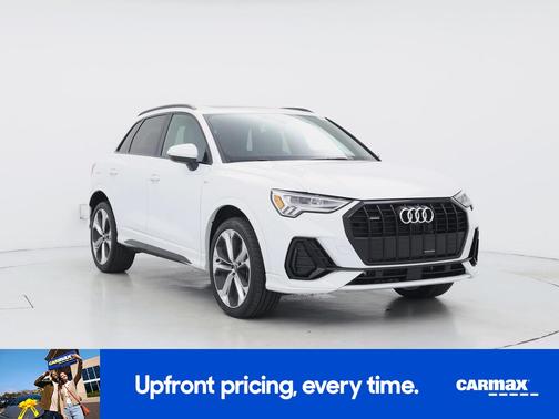 White 2022 Audi Q3 S-Line Premium Plus