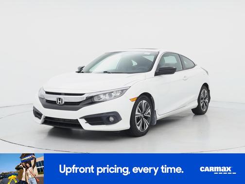 White 2017 Honda Civic EX-T