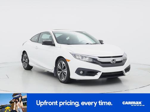 White 2017 Honda Civic EX-T