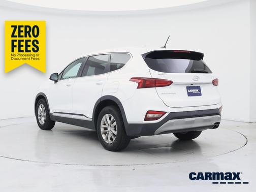 White 2020 Hyundai SANTA FE SE
