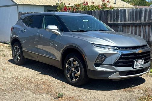 Sterling Gray Metallic 2025 Chevrolet Blazer 2LT