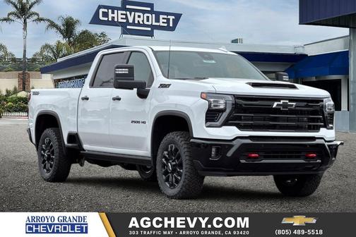 Summit White 2026 Chevrolet Silverado 2500 LTZ
