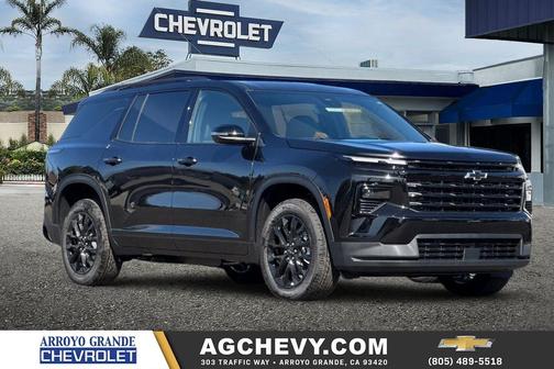 Mosaic Black Metallic 2026 Chevrolet Traverse LT