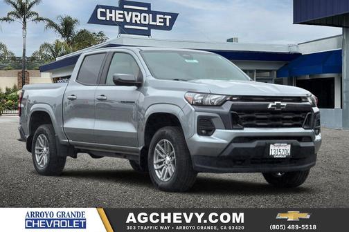 Sterling Gray Metallic 2024 Chevrolet Colorado LT