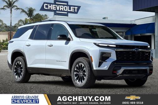 Polar White Tricoat 2026 Chevrolet Traverse AWD Z71