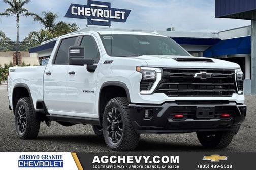 Summit White 2026 Chevrolet Silverado 2500 LTZ