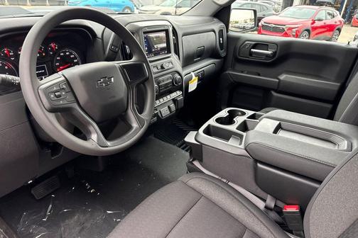Sterling Gray Metallic 2026 Chevrolet Silverado 1500 Custom Trail Boss
