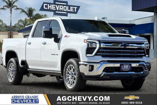 Summit White 2026 Chevrolet Silverado 2500 LTZ