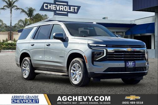 Sterling Gray Metallic 2025 Chevrolet Tahoe LT