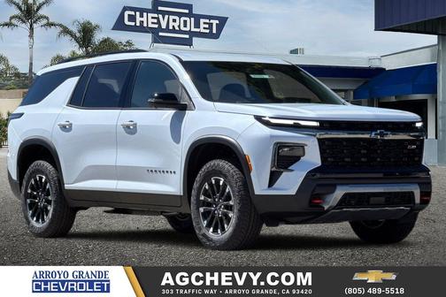 Polar White Tricoat 2026 Chevrolet Traverse AWD Z71