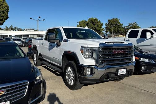 Summit White 2021 GMC Sierra 2500 SLT