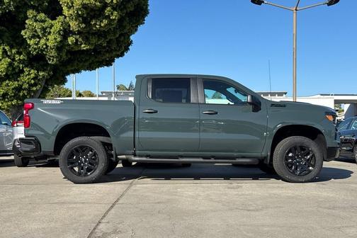 Cypress Gray 2026 Chevrolet Silverado 1500 Custom Trail Boss