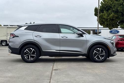 Steel Gray 2025 Kia Sportage Hybrid LX