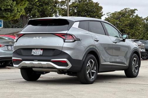Steel Gray 2025 Kia Sportage Hybrid LX