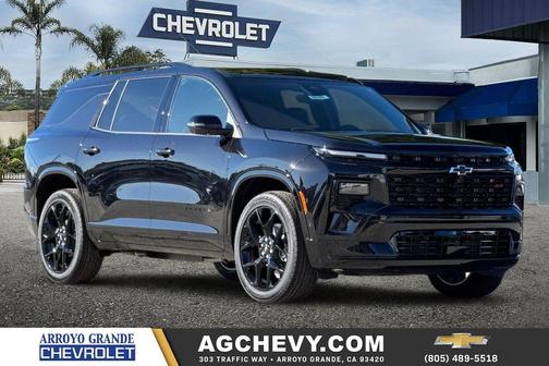 Mosaic Black Metallic 2026 Chevrolet Traverse RS