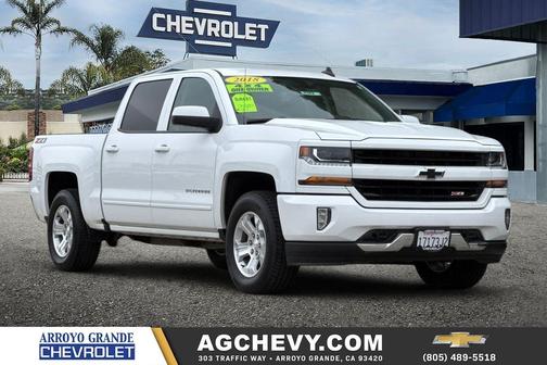 Summit White 2018 Chevrolet Silverado 1500 2LT