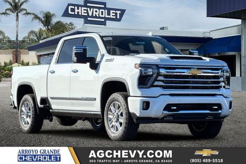 Summit White 2026 Chevrolet Silverado 2500 High Country