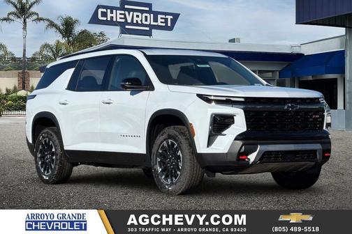 Polar White Tricoat 2026 Chevrolet Traverse AWD Z71
