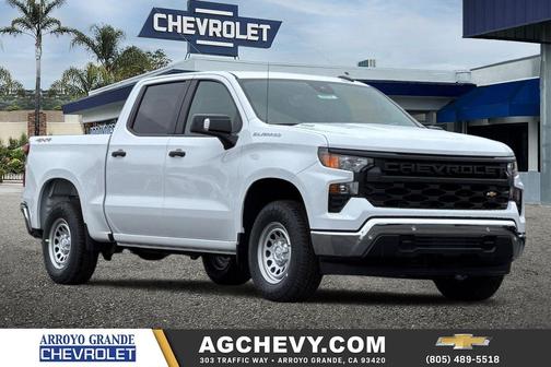 Summit White 2026 Chevrolet Silverado 1500 WT