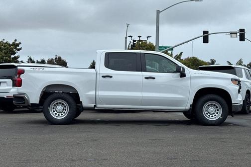 Summit White 2026 Chevrolet Silverado 1500 WT