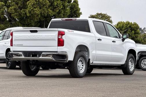 Summit White 2026 Chevrolet Silverado 1500 WT