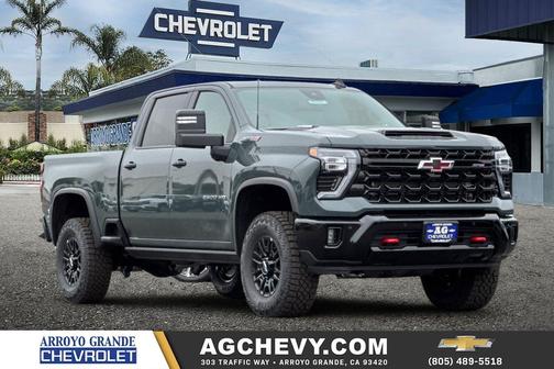 Cypress Gray 2026 Chevrolet Silverado 2500 Crew Cab, Standard Bed, XR2, 4WD