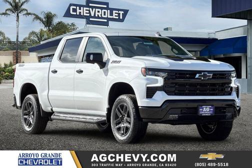 Summit White 2026 Chevrolet Silverado 1500 LT Trail Boss