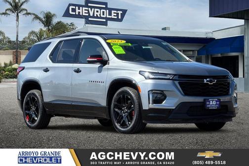 Sterling Gray Metallic 2023 Chevrolet Traverse Premier