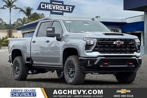 Sterling Gray Metallic 2026 Chevrolet Silverado 2500 Crew Cab, Standard Bed, XR2, 4WD