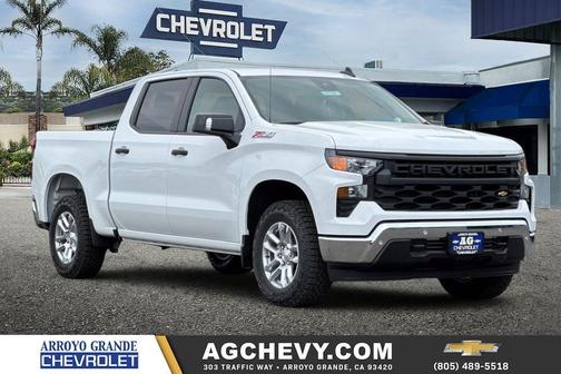 Summit White 2026 Chevrolet Silverado 1500 WT