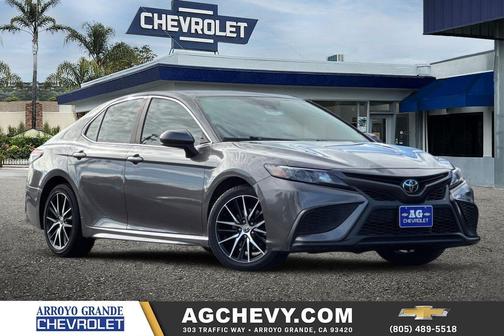 Predawn Gray Mica 2021 Toyota Camry SE