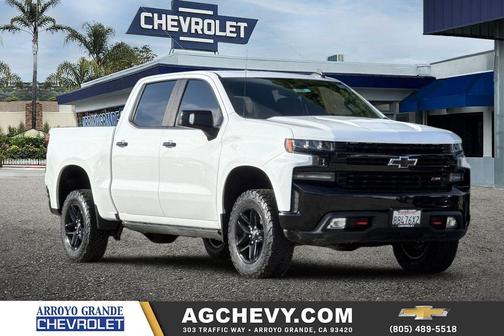 Summit White 2020 Chevrolet Silverado 1500 LT Trail Boss