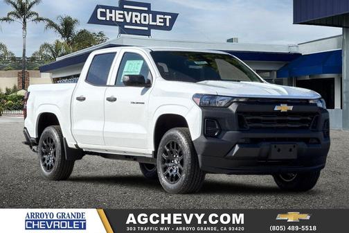 Summit White 2026 Chevrolet Colorado WT