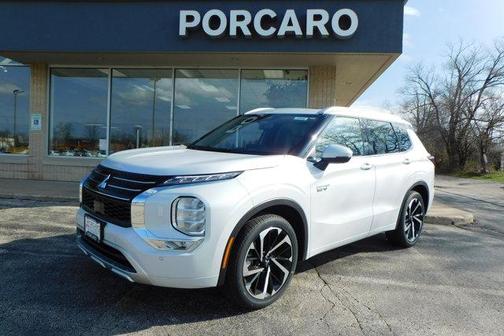 Diamond White 2025 Mitsubishi Outlander PHEV SEL EDITION