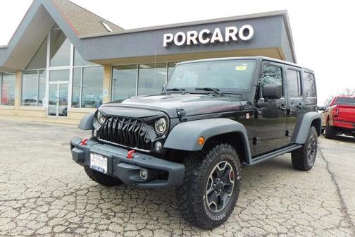 Black Clearcoat 2016 Jeep Wrangler Unlimited Rubicon