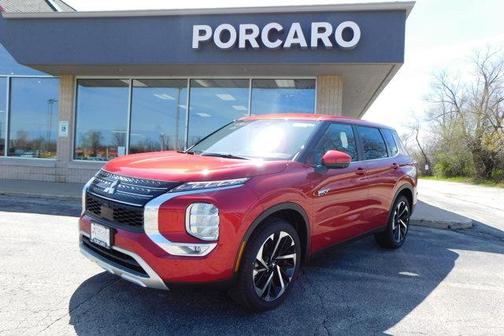Diamond Red 2025 Mitsubishi Outlander PHEV SE
