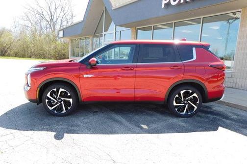 Diamond Red 2025 Mitsubishi Outlander PHEV SE