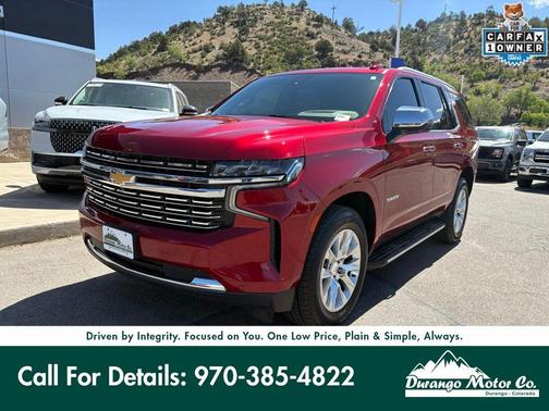 Radiant Red 2023 Chevrolet Tahoe Premier