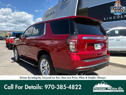 Radiant Red 2023 Chevrolet Tahoe Premier