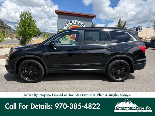 Crystal Black Pearl 2022 Honda Pilot Special Edition