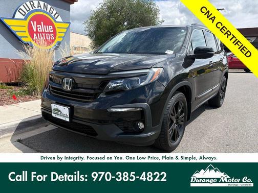 Crystal Black Pearl 2022 Honda Pilot Special Edition