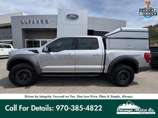 ICONIC SILVER METALLIC 2022 Ford F-150 RAPTOR