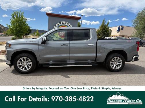 Satin Steel Metallic 2021 Chevrolet Silverado 1500 LTZ